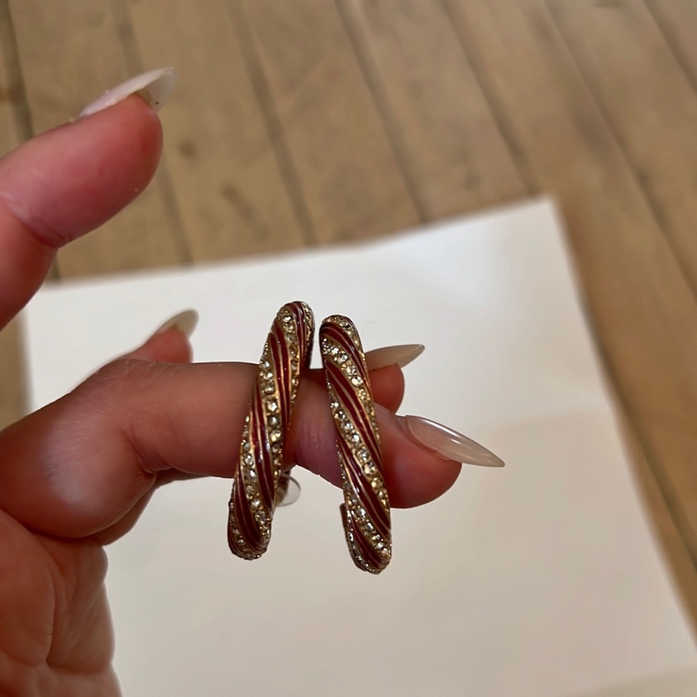 NEVER WORN free People hoop earrings - Picture 2 of 2